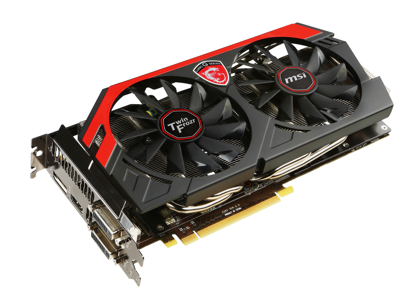 Immagine pubblicata in relazione al seguente contenuto: MSI introduce la video card GeForce GTX 770 Twin Frozr 4S 4G OC | Nome immagine: news20040_GeForce-GTX-770-Twin-Frozr-4S 4G-OC_1.jpg